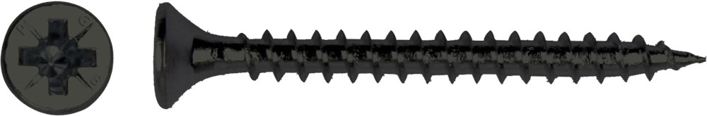 VIS À PANNEAUX TÊTE FRAISÉE PZ2 Ø4XL40MM BT - 20 PC