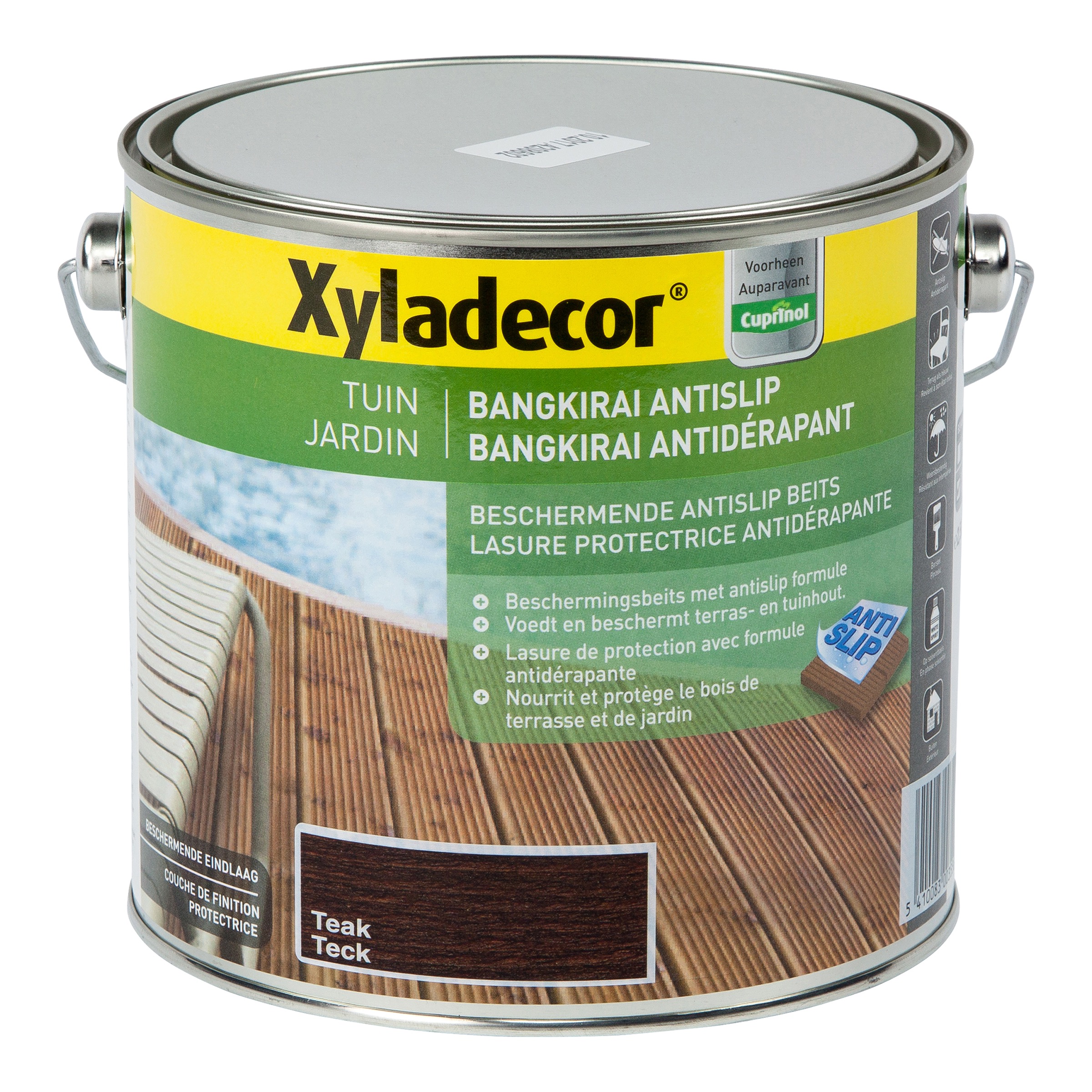 Antislip Bangkirai Satin Teak 2,5l