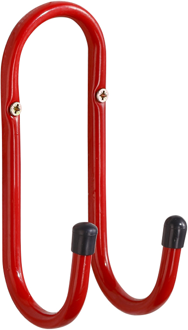 Haak Dubbel Geplastificeerd 7cm