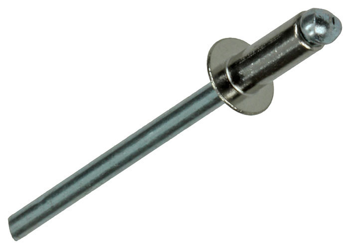 Blindnieten ø 3,2x8mm Rvs+drill Blister - 50st
