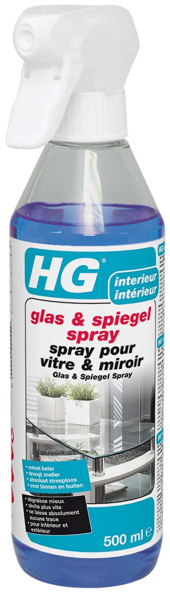 HG GLAS & SPIEGELSPRAY 500ML