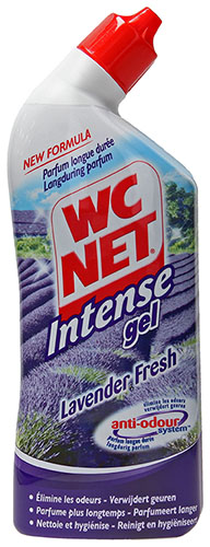 REINIGER WC NET INTENSE GEL LAVENDEL FRESH 750ML