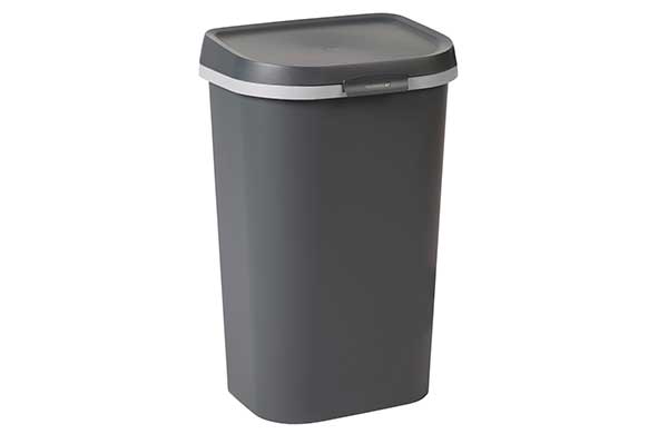 Afvalbak Mistral Plat Deksel 50l Ant