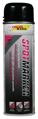 Spray Spotmarker Zwart 500ml