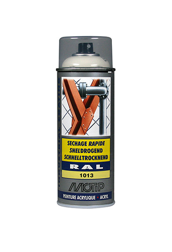 SPRAY ACRYL RAL 1013 PARELWIT 400ML