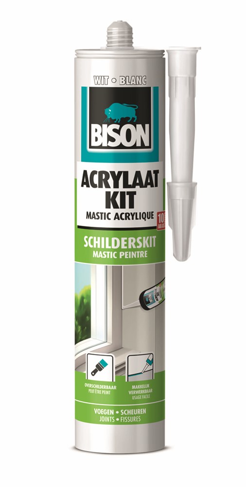 Acrylaatkit Universeel Wit 300ml