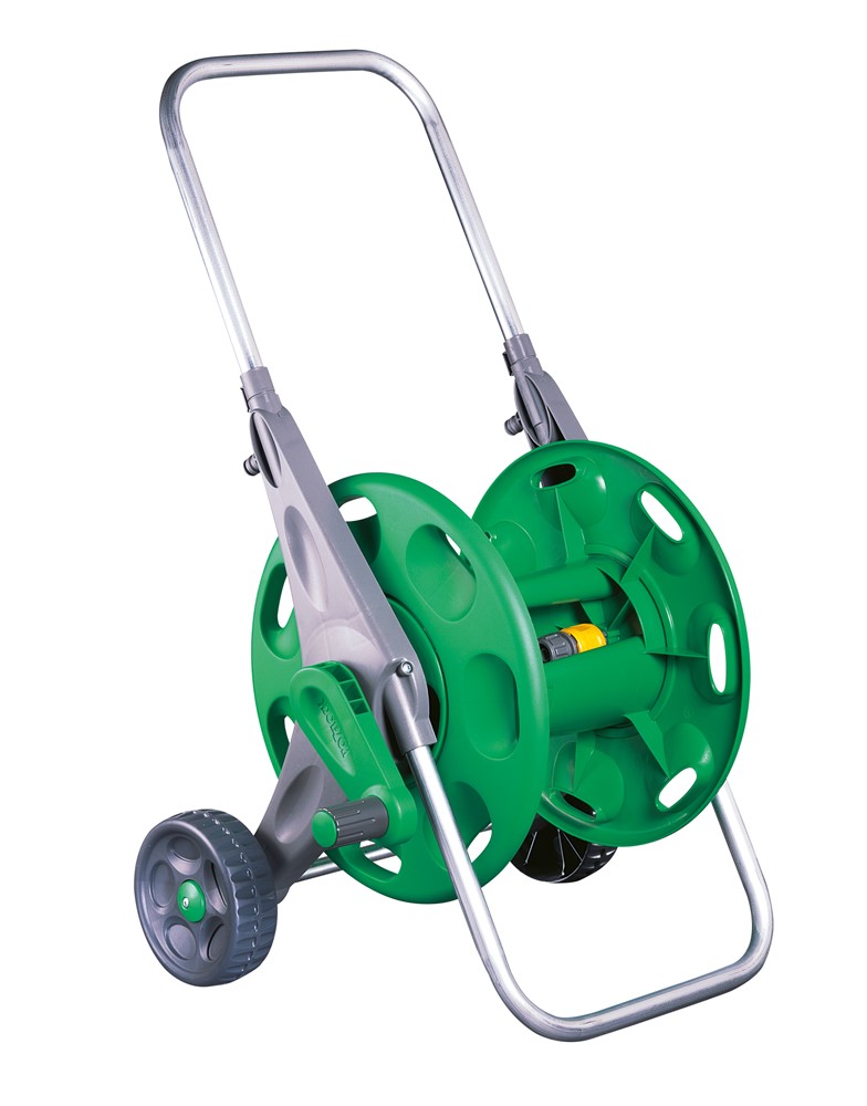 Hozelock slangenwagen voor maximaal 60 meter slang, inclusief  2 x slangstuk ½.