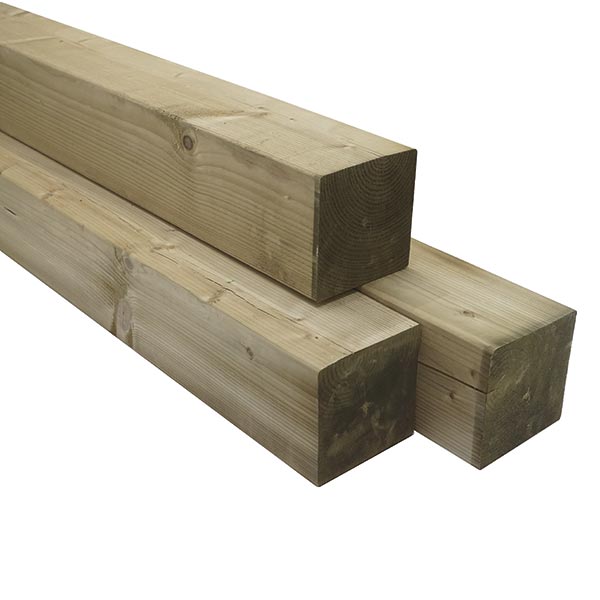 POTEAUX CARRÉS - 120 X 120 X 3000 MM