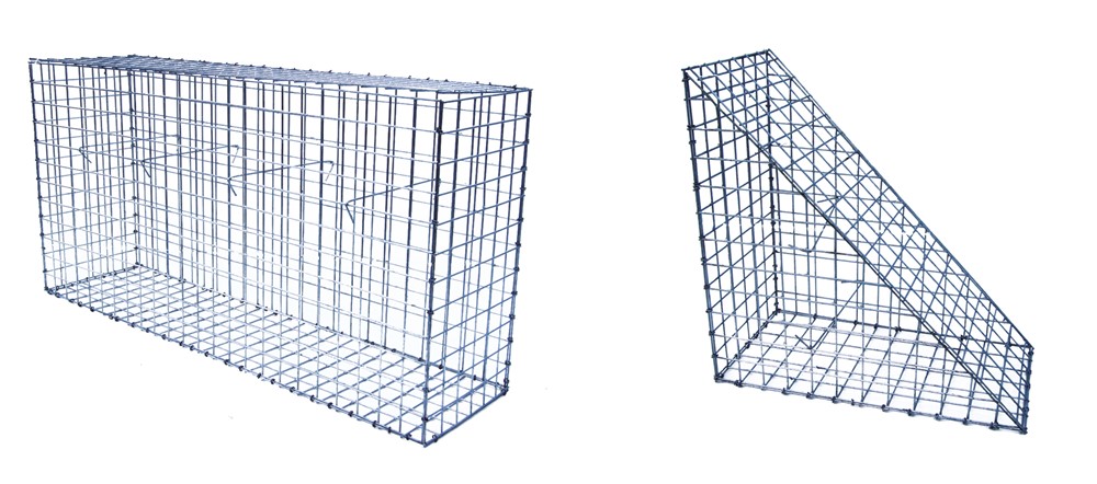 COMO Schanskorf Cube 50x3.5mm H300 x L600 x B300mm  incl. krammen