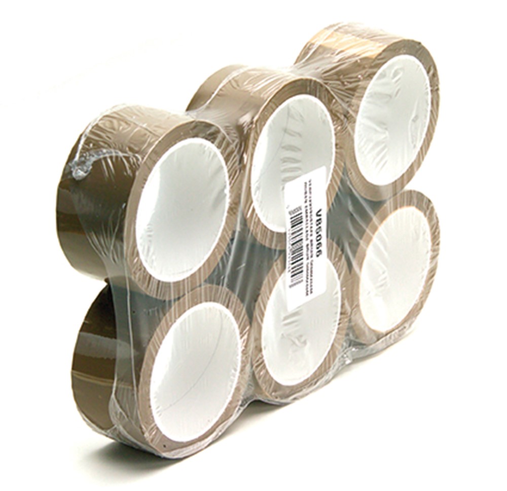 Rol Verp. Tape Bruin 50mmx66m