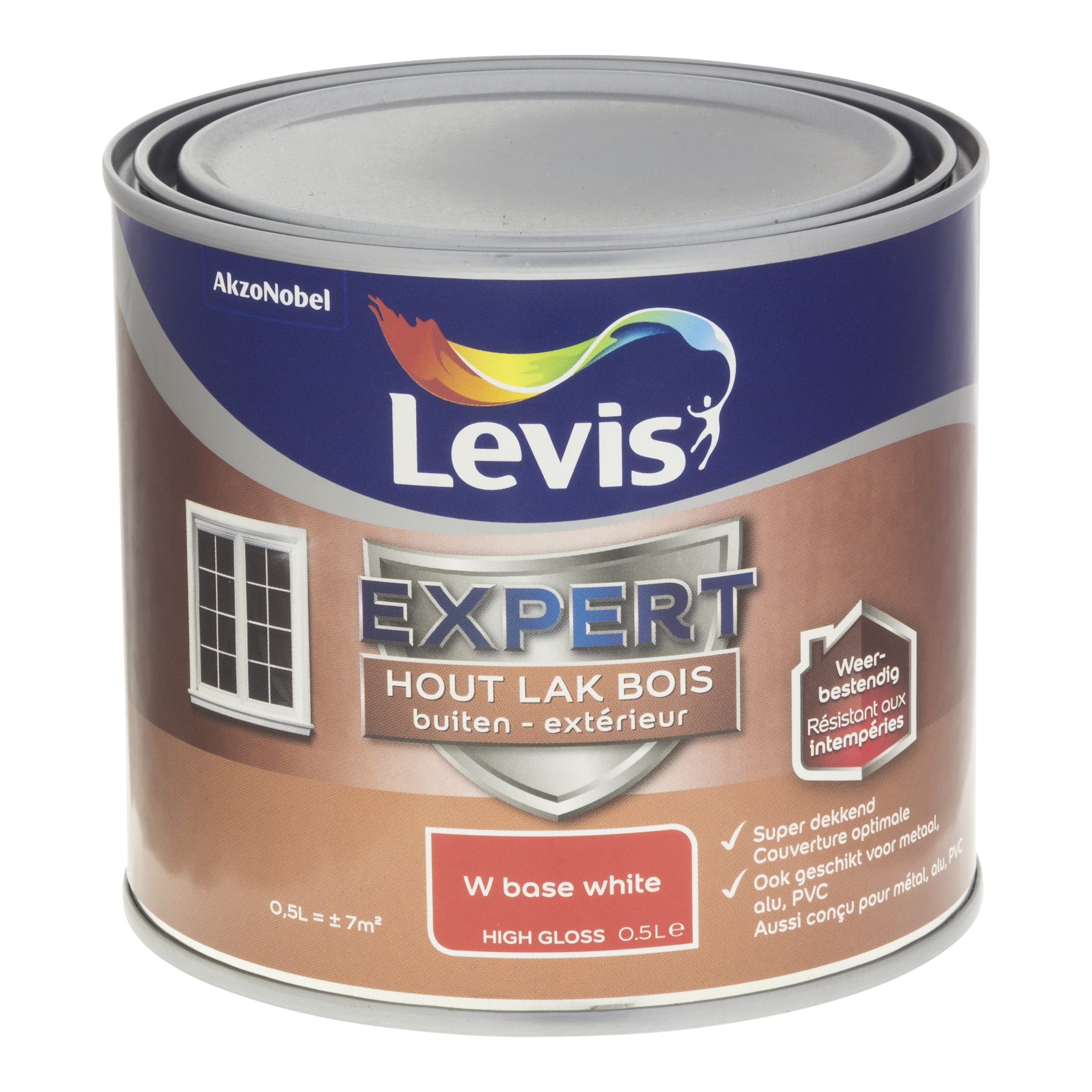 Lak Expert Buiten High Gloss Base W 500 Ml