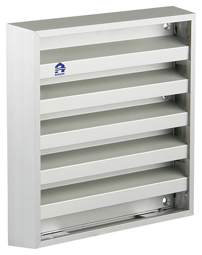 Opbouw Muurrooster Aluminium F1 165x165mm