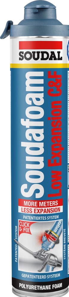 750ml click & fix low expansion