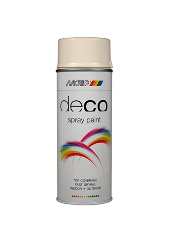 Spray Blanc Creme Brillant Ral 9001 400ml