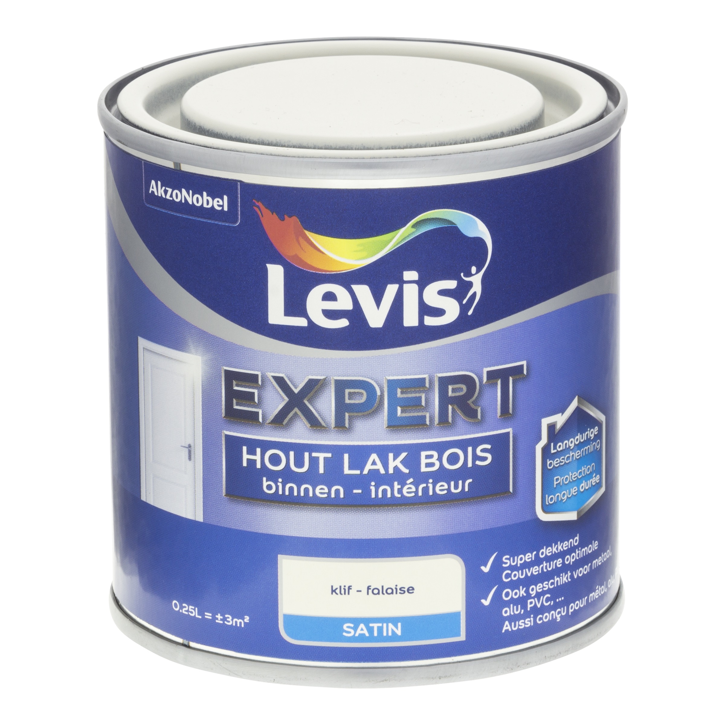 Lak Expert Hout Binnen Satin 250 Ml Klif