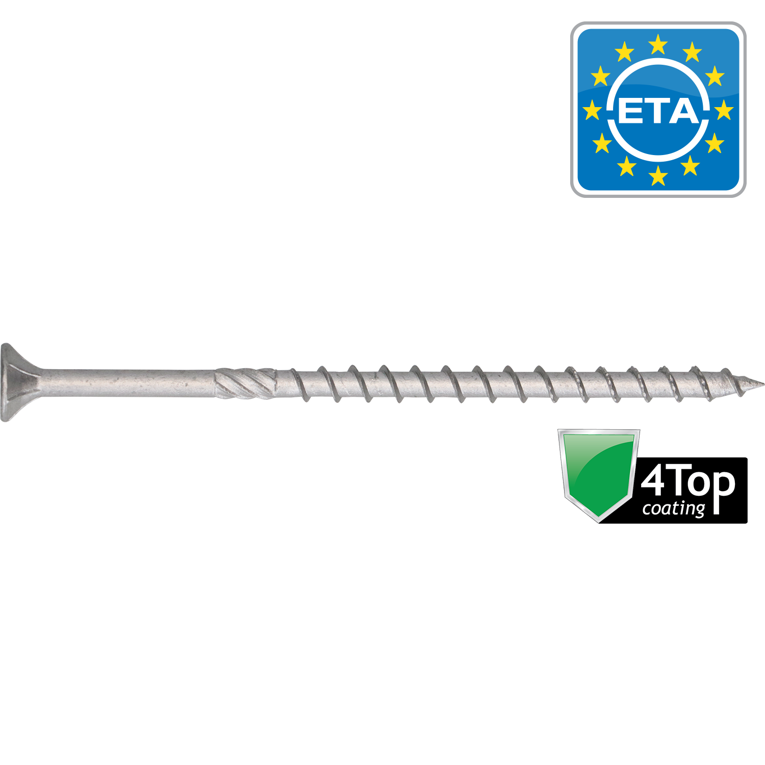 Houtconstructieschroeven Hapax Verzonken Kop T40 ø8xl200mm 4top - 50 St