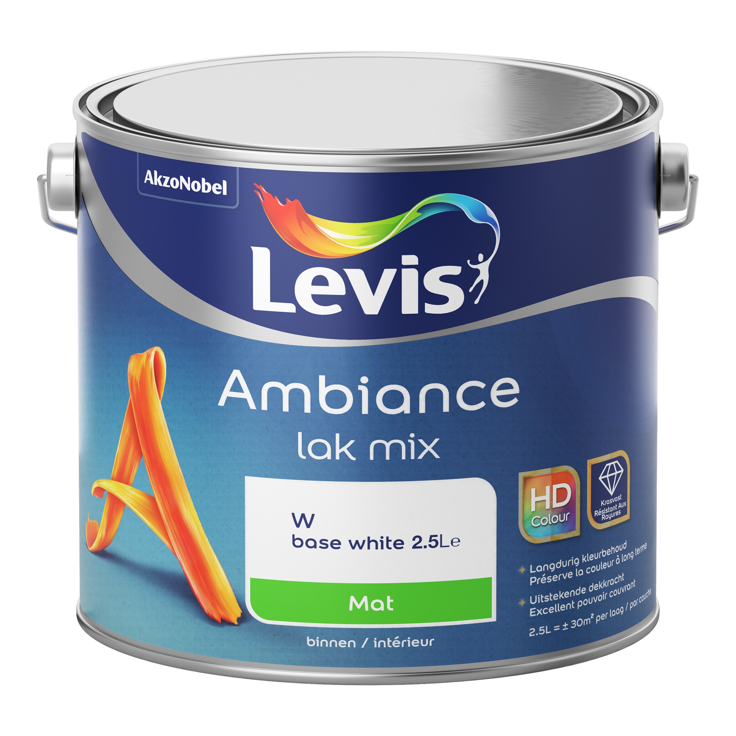 Lak Ambiance Mat Base W 2,5 L