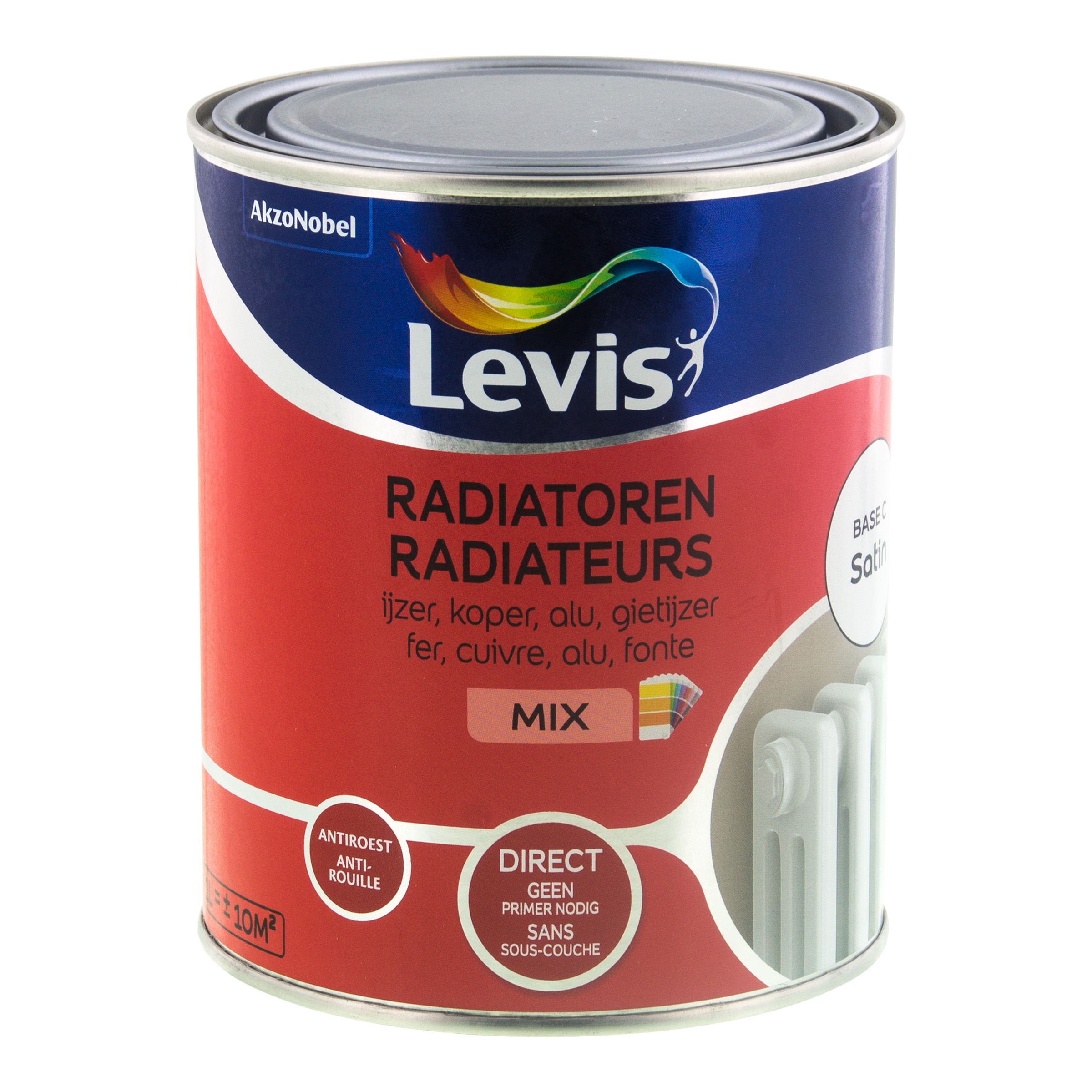 Metaalverf Simply Refresh Radiatoren Satin Mix Clear 930 Ml