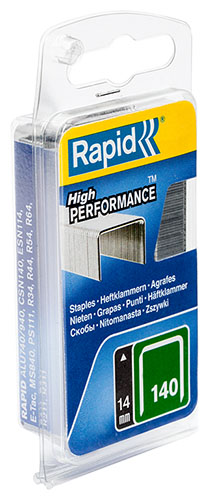 Agrafes 140/14mm Galvanise - 650pc