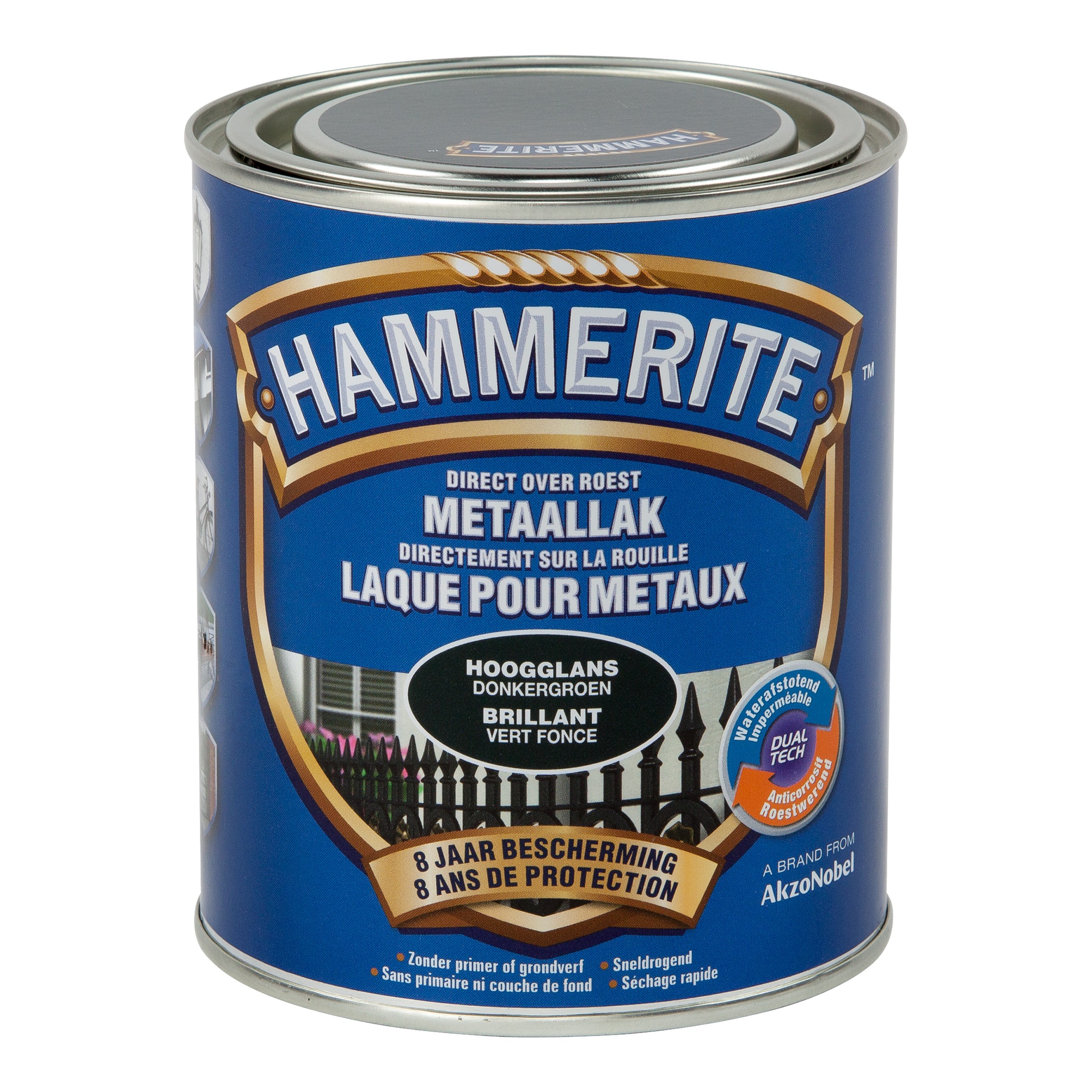 Lak Hoogglans Donkergroen 750 Ml