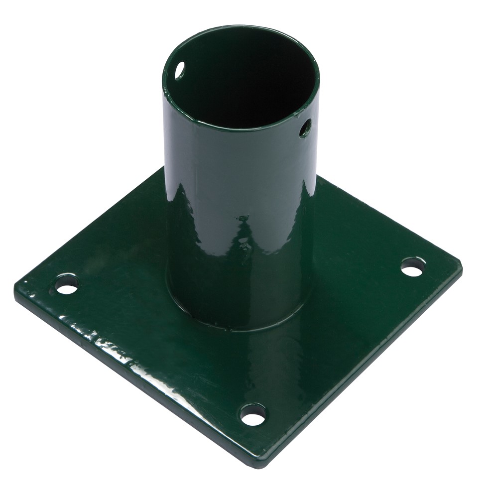 Voetstuk Voor 60mm Palen Hoogte Voet 105mm Ral6005