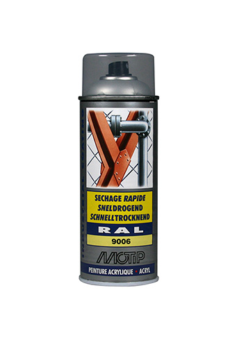 Spray Acryl Ral 9006 Wit Aluminium 400ml