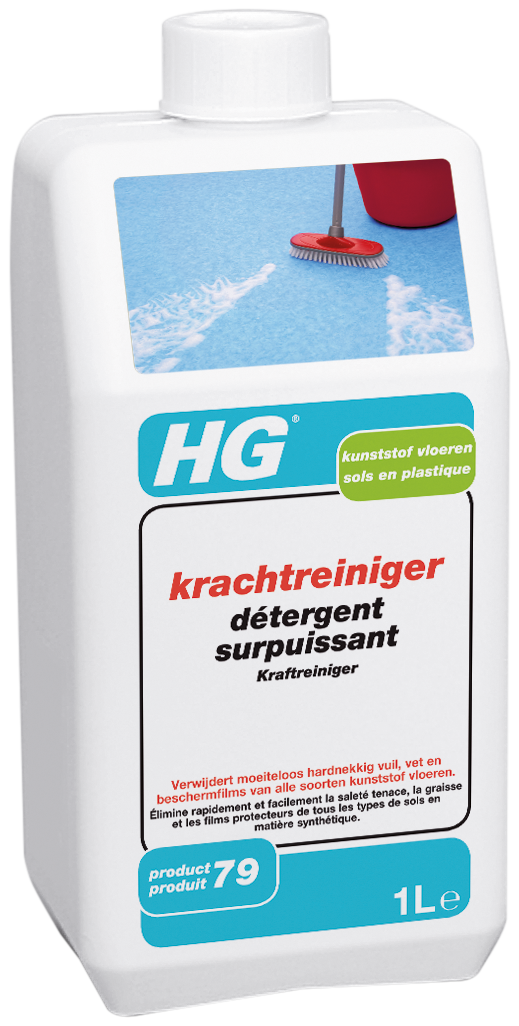Hg Sols & Plastique Détergent Surpuissant 1l