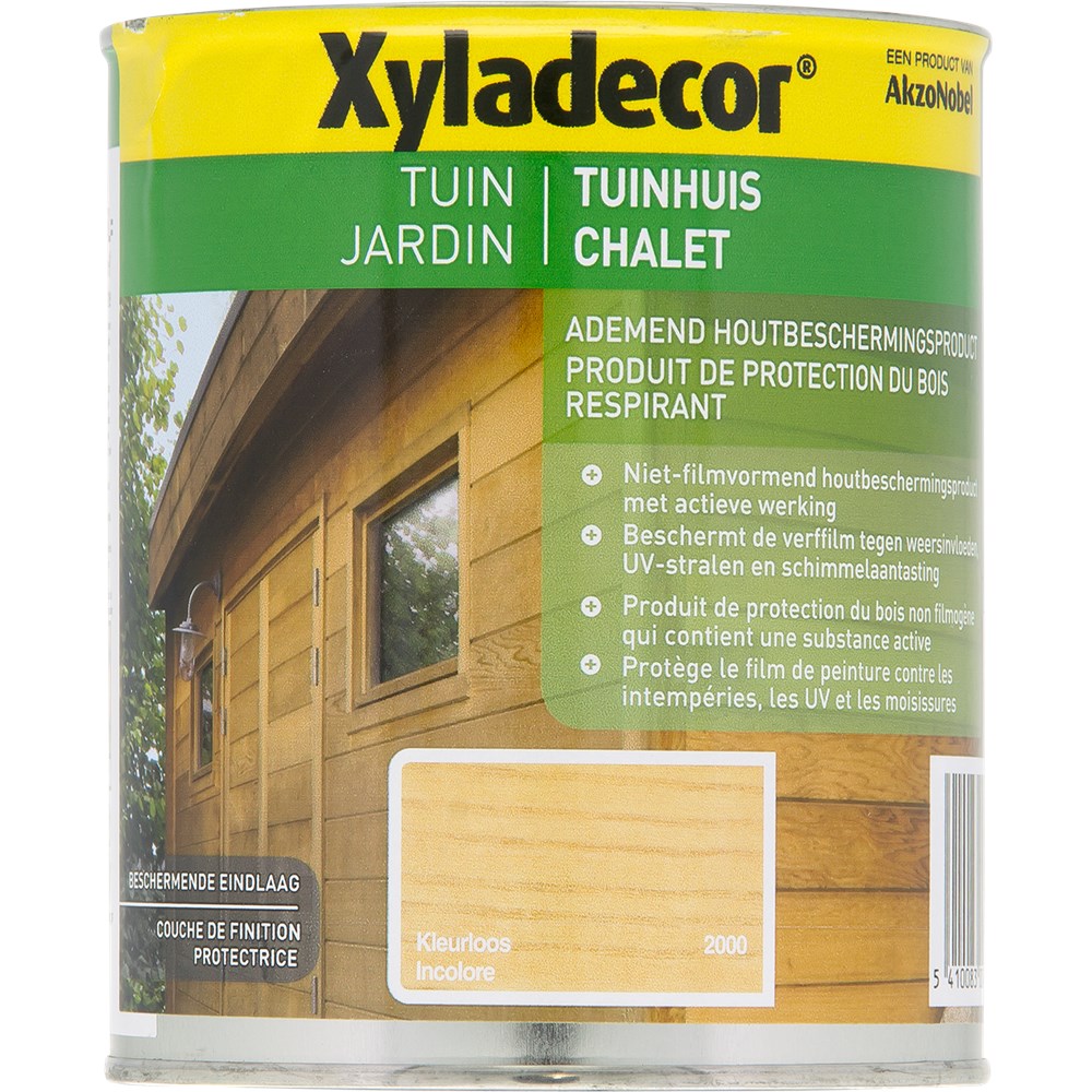 Houtbeits Voor Tuinhuis Kleurloos 750ml