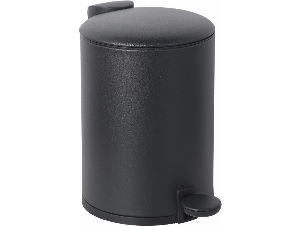 PEDAALEMMER MAT ZWART 3L