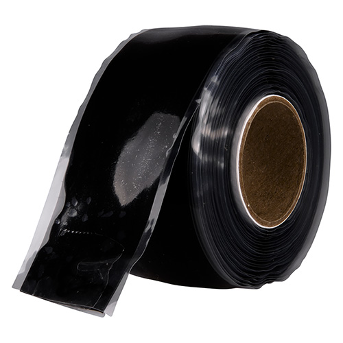 Isolatietape Stretch&fuse Zwart 25mmx3m