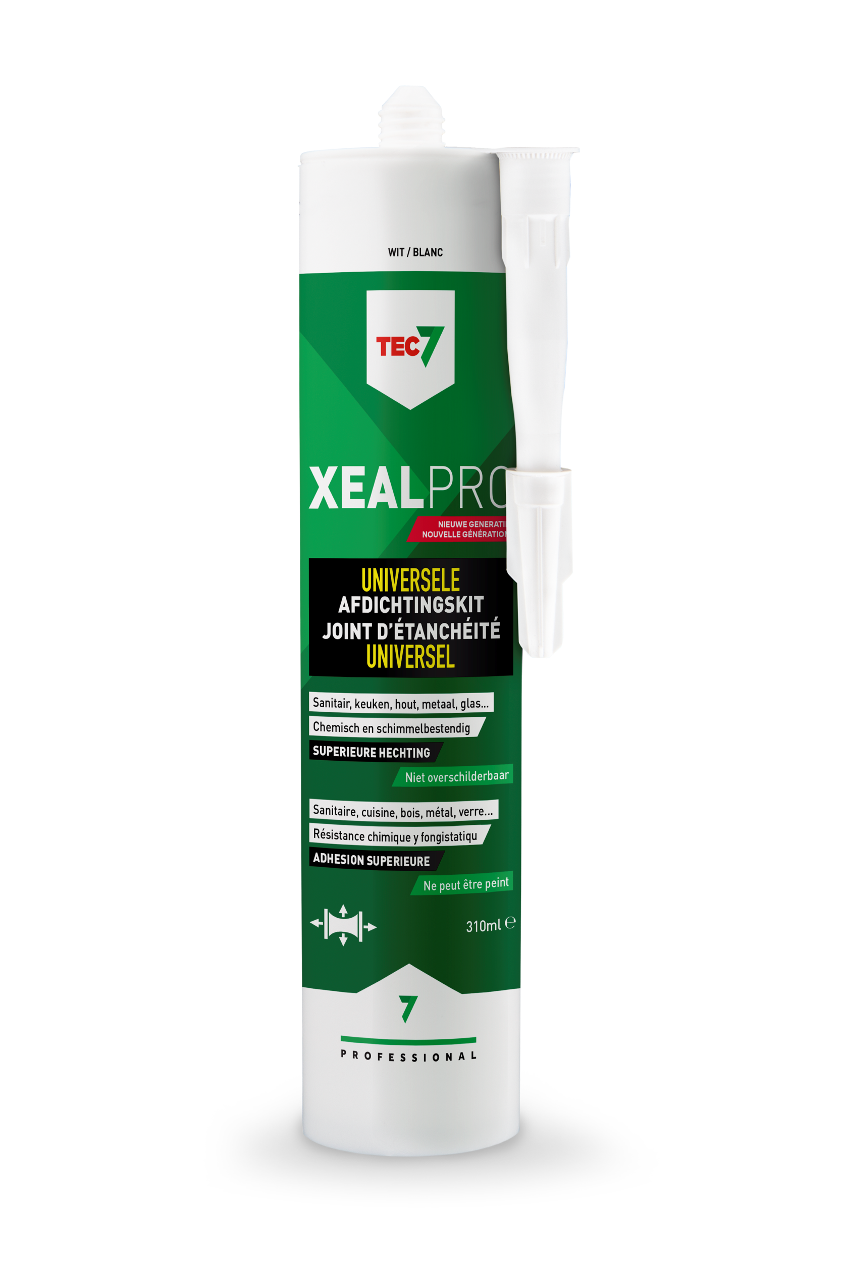 Afdichtingskit Xealpro 310ml Antraciet