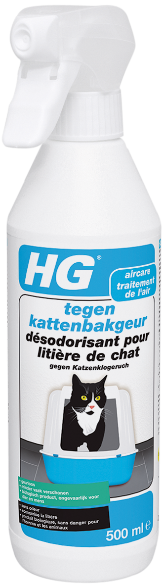 Hg Tegen Kattenbakgeur 500ml