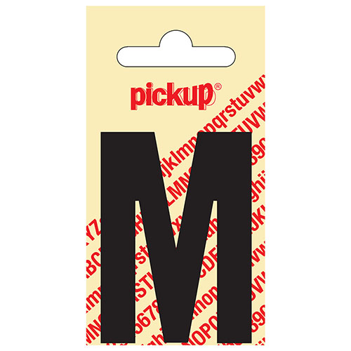 Letter Zwart M 60 Mm