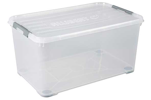 Doos Handy Plus Box 115l Op Wieltjes Transpar