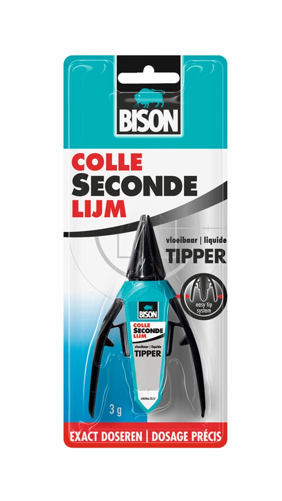 Secondelijm Tipper Vloeibaar 3g