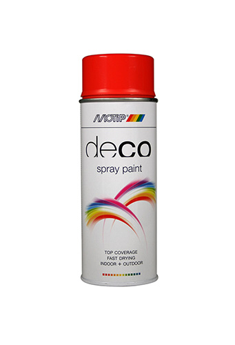 SPRAY BLOED ORANJE HOOGGLANS RAL 2002 400ML