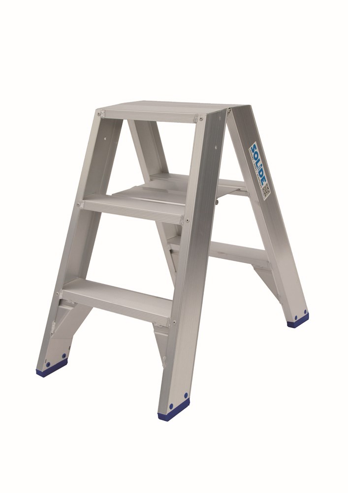 Dubbele Trapladder 0,86m 2x3 Sporten
