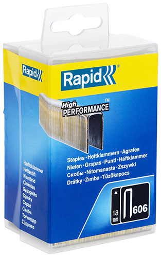 AGRAFES 606/18MM GALVANISE BOX PP STONG - 3600PC