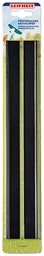 Rubber Vervanglip Voor Raamwisser Click Dry&clean - 2 Stuks