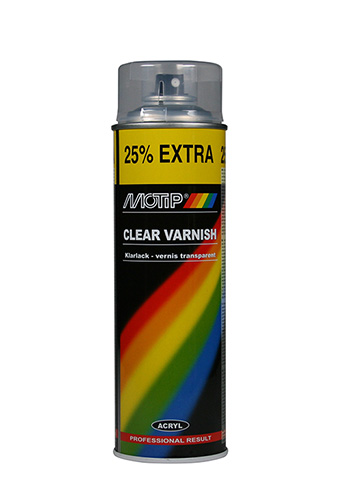 Hoogglans Vernis Transparant 500 Ml