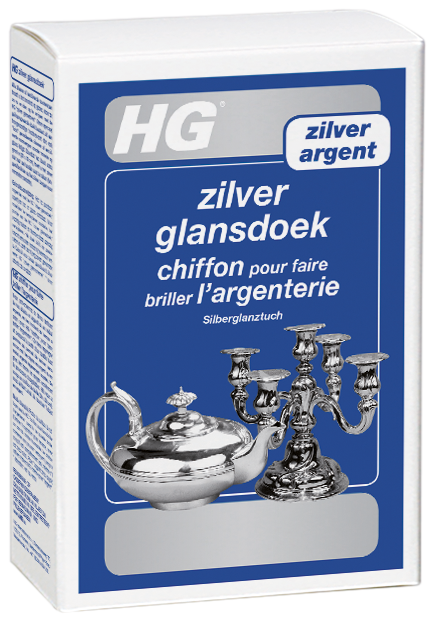 HG ZILVER GLANSDOEK 1 STUK