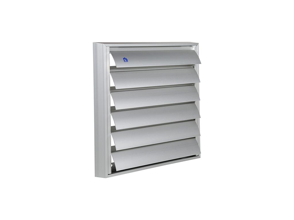 OPBOUW DAMPKAPROOSTER ALUMINIUM F1 246X246MM