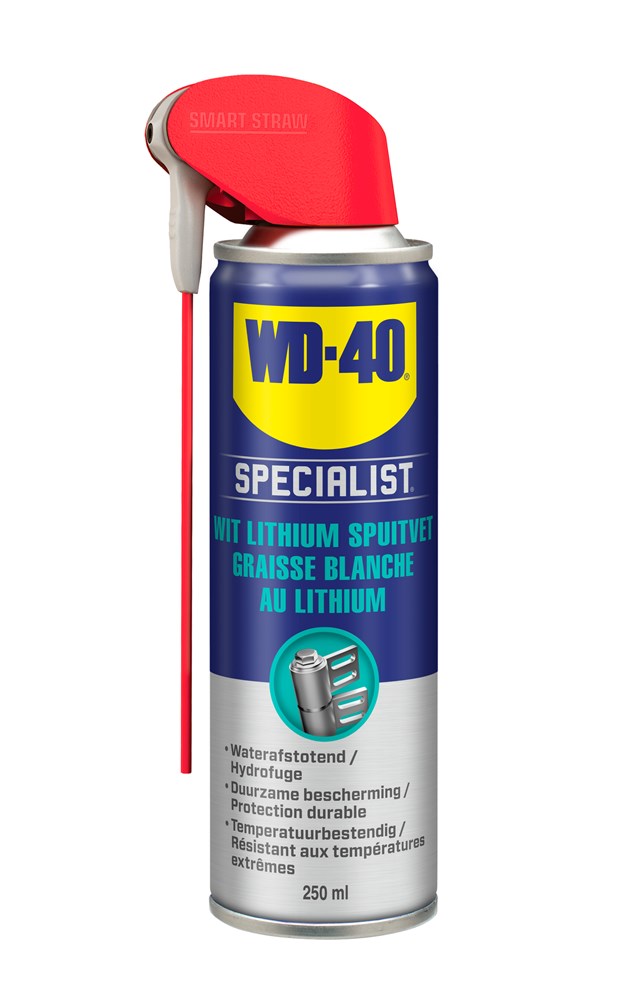 WIT LITHIUMSPUITVET 250 ML