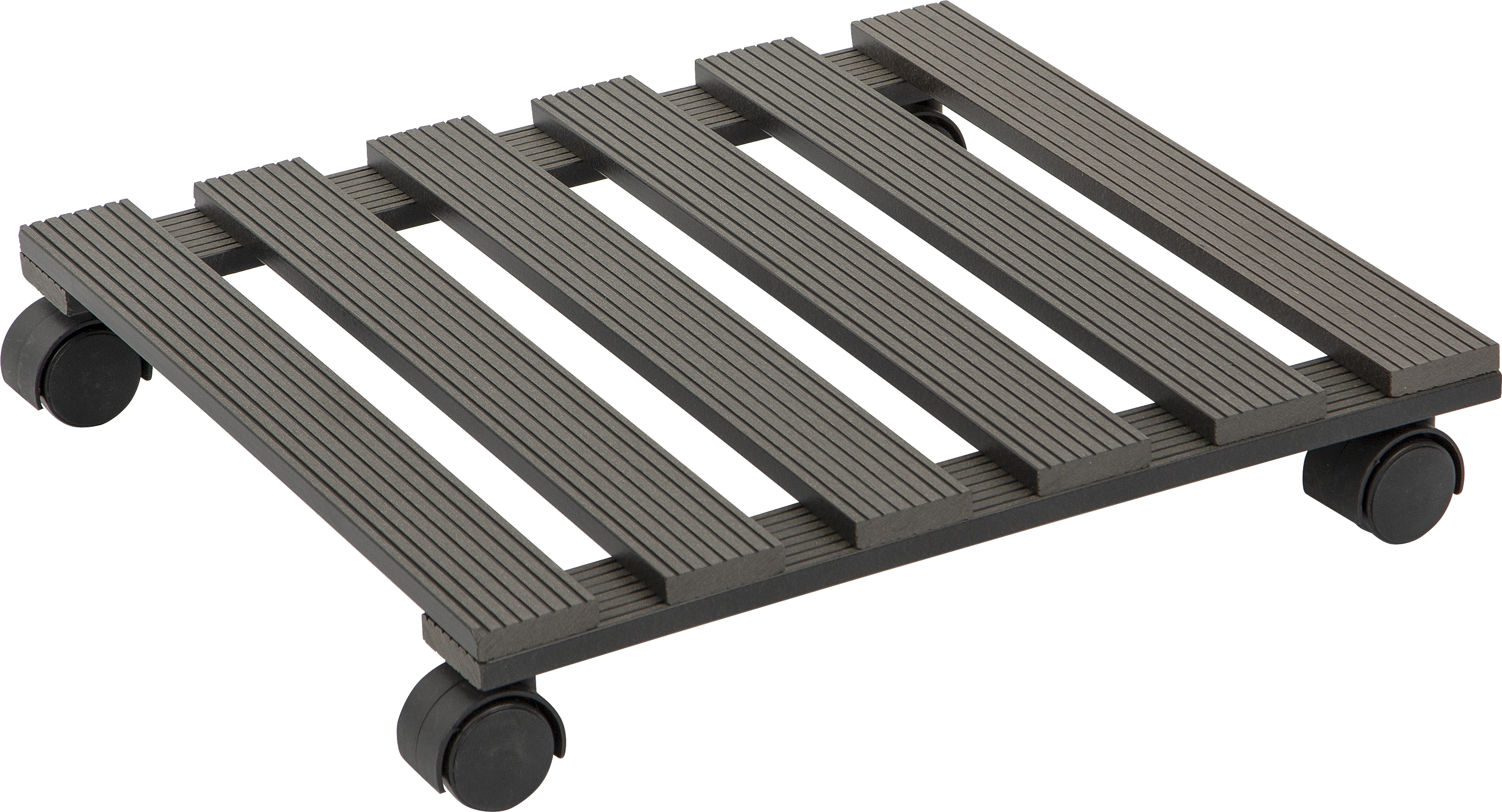Plantenroller Wpc 40x40cm Grijs 60kg Grijs