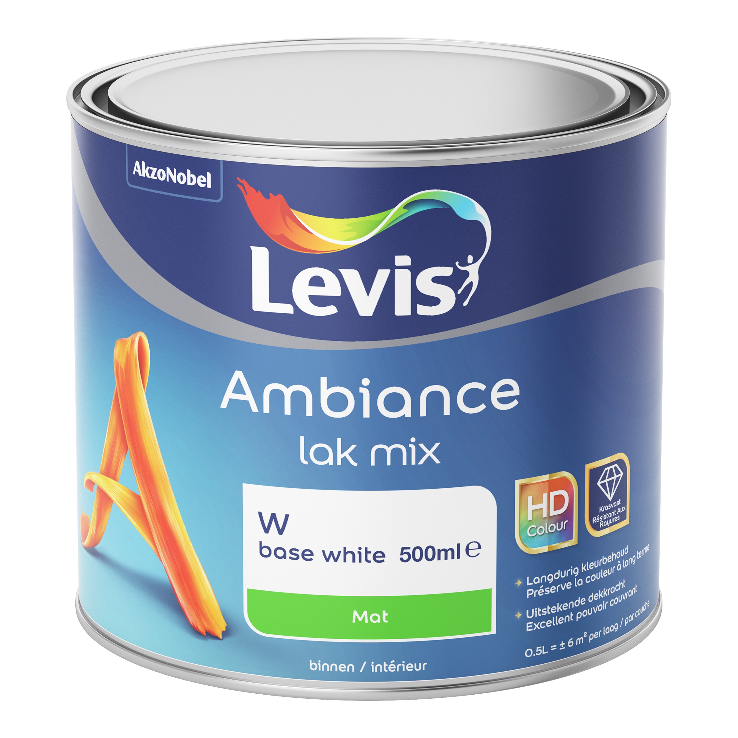 Lak Ambiance Mat Base W 500 Ml