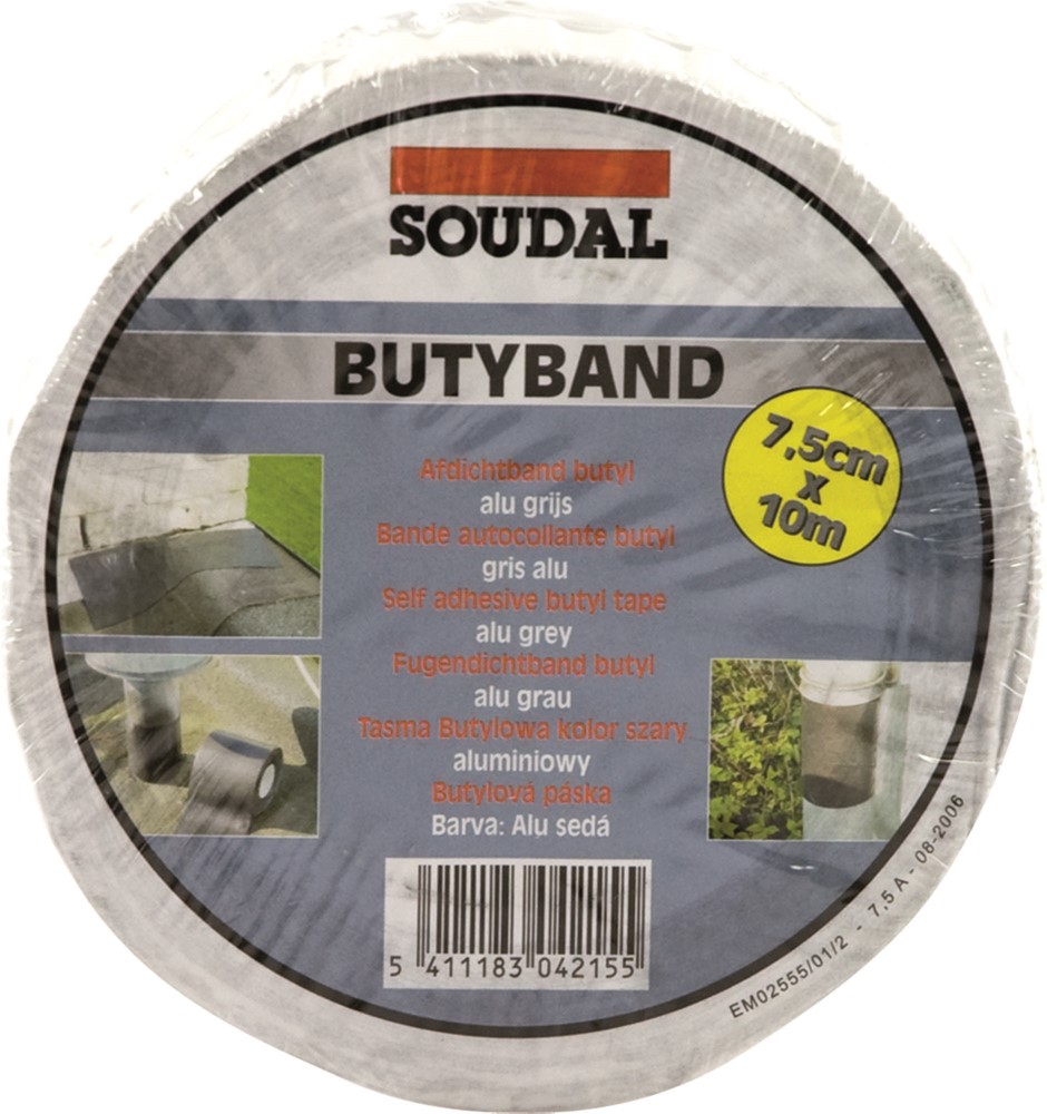Butyband Plomb 7,5cm X 10m