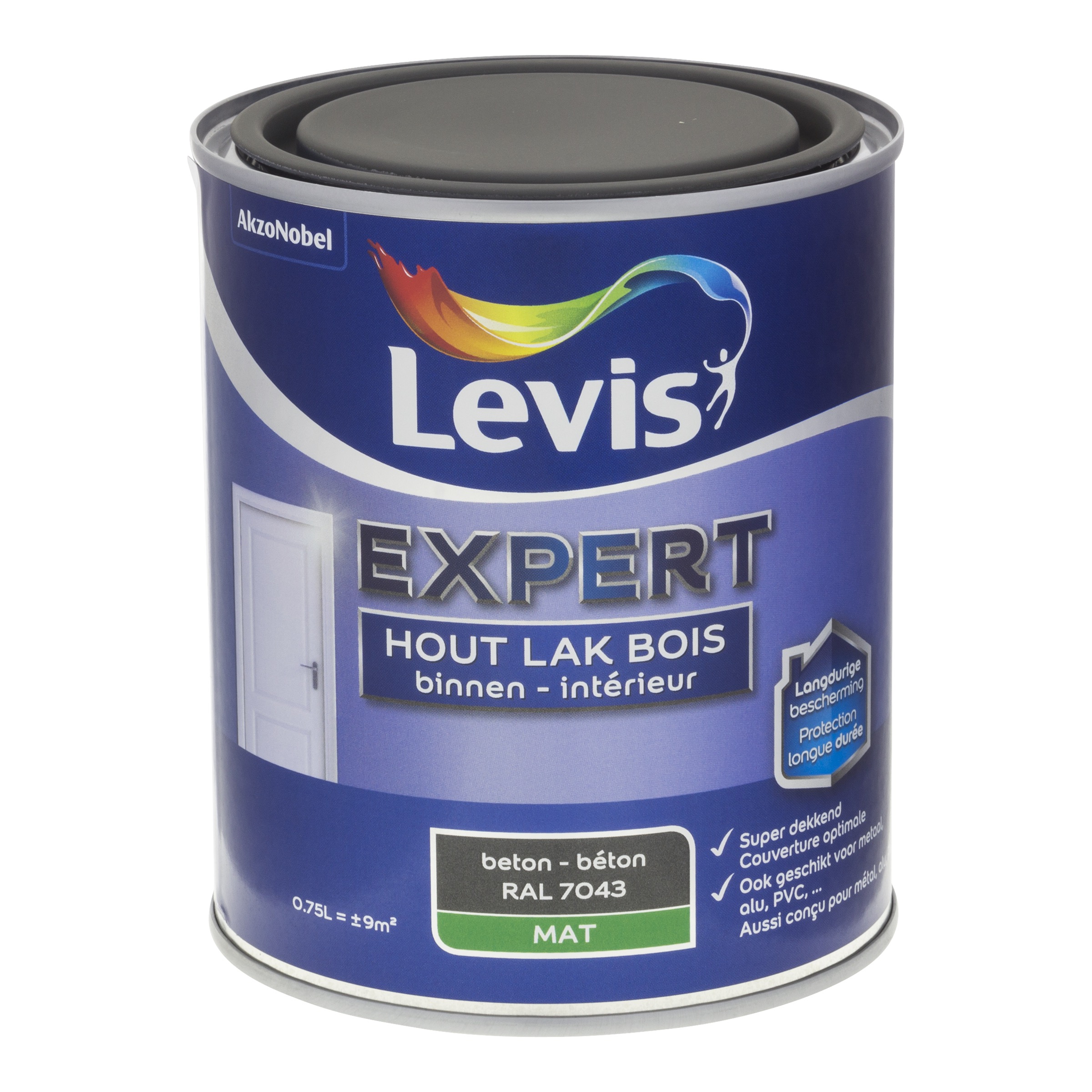 Lak Expert Hout Binnen Mat 750 Ml Beton