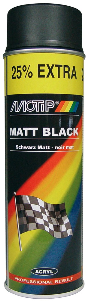 Sp.500ml Motip Matzwart