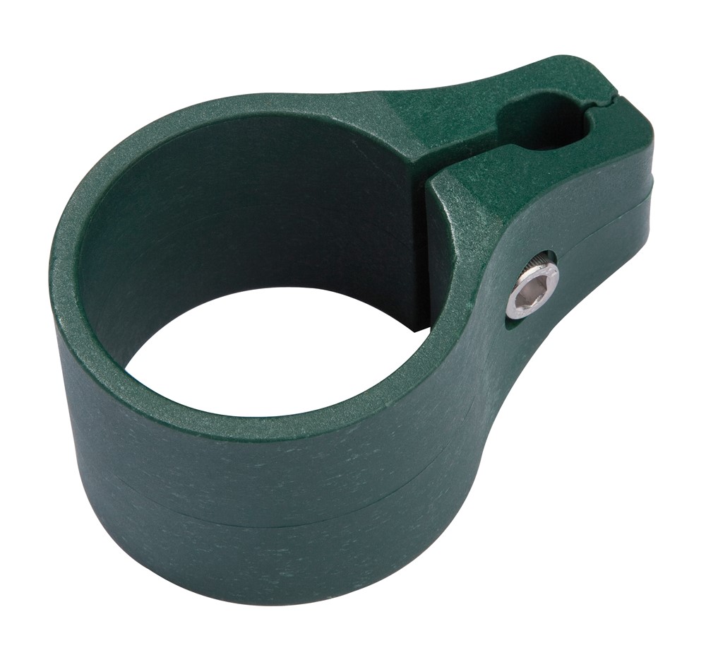 Plastiek eind klem 40mm RAL 6005