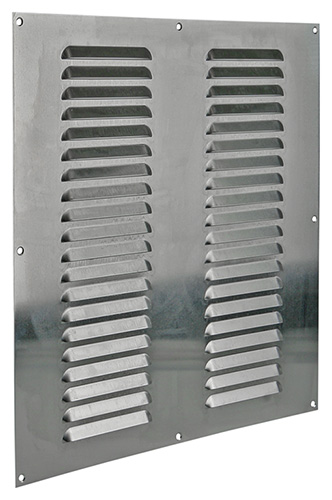 GRILLE ESTAMPEE ALU F1 400X400MM